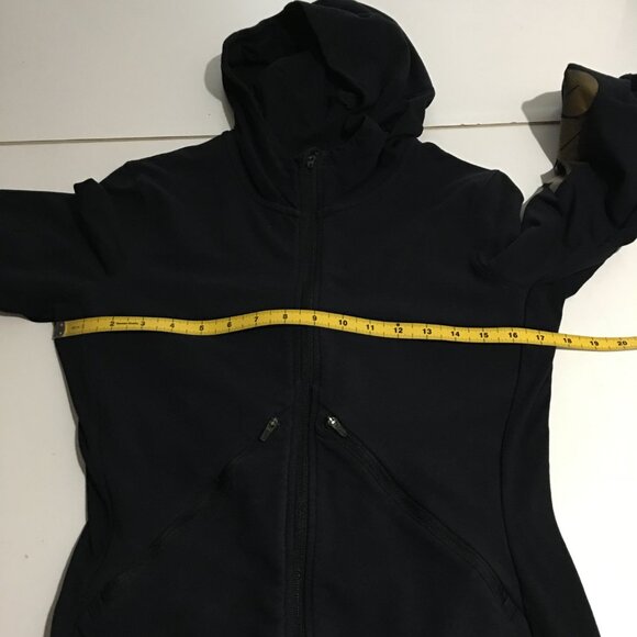 Nike Womens Medium Hoodie Full Zip Sweatshirt Black Dri Fit - Picture 11 of 12